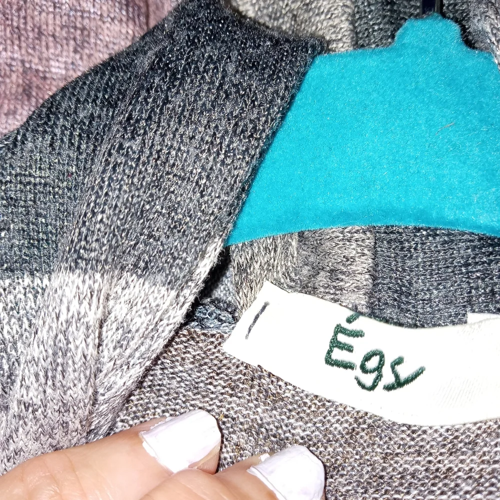 Egy striped cardigan with pockets
